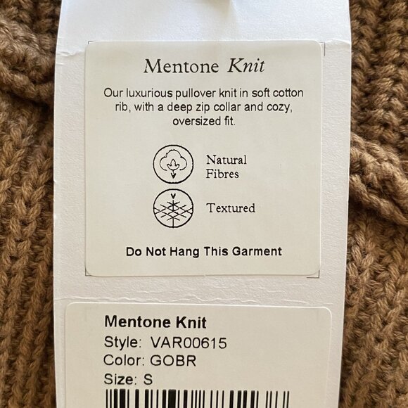 Varley Mentone Half-Zip Knit Pullover NWT - Picture 8 of 9